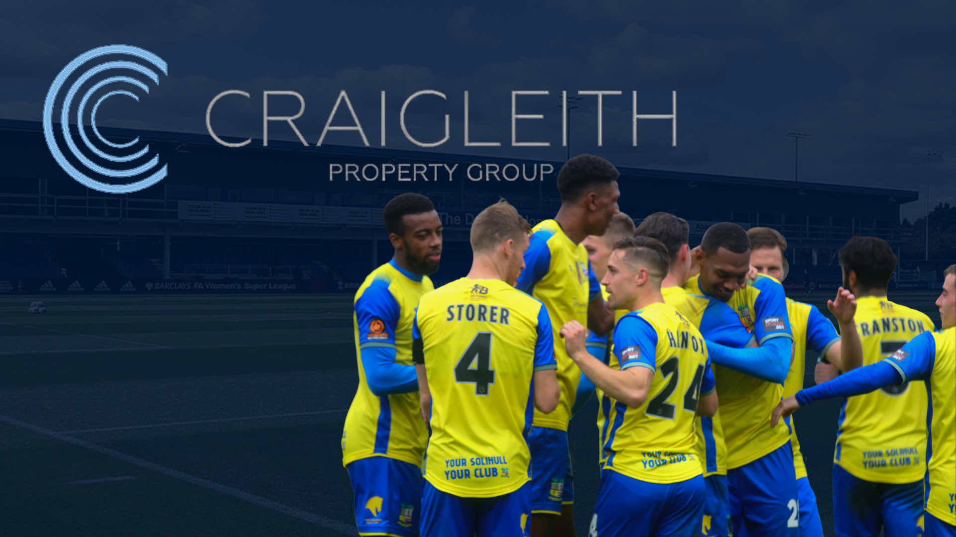 Proud Sponsors of Solihull Moors FC!